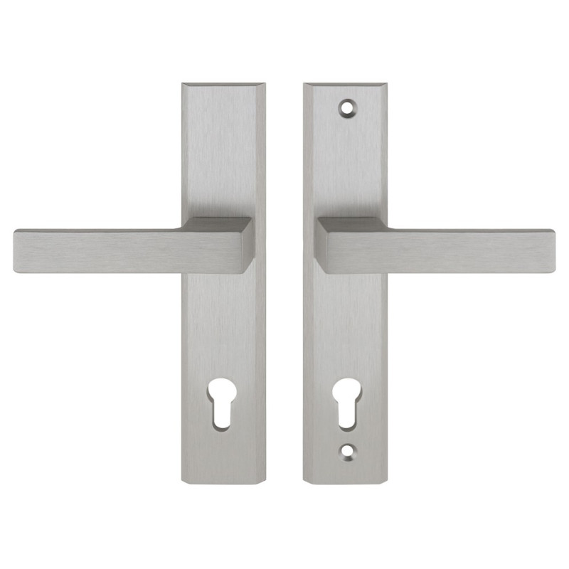 TOTAL vchodová kľučka-kľučka INOX TOTAL vchodová kľučka-kľučka INOX