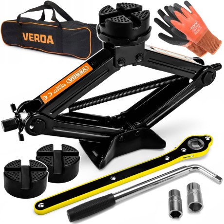 Trapézový zdvihák 2,5T s obalom a teleskopickým kľúčom D4575