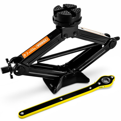 D4575 trapézový zdvihák 2,5T s obalom a teleskopickým kľúčom