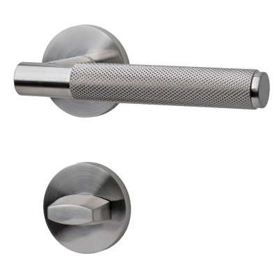 SORIA WC kľučka na dvere brúsený nikel