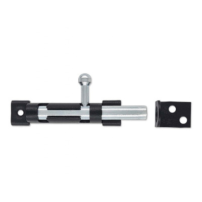 Zástrč úzka S 70 mm čierna mat