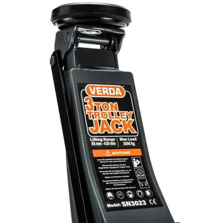 Hydraulický nízkoprofilový zdvihák dvojpiestový 3T D3023