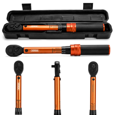 Momentový kľúč s blokádou 1/4" 1-25 Nm D1751