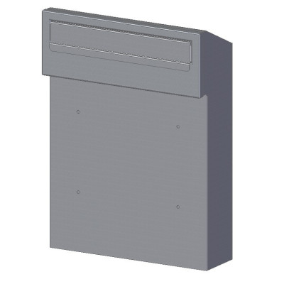 W3 poštová schránka RAL9006