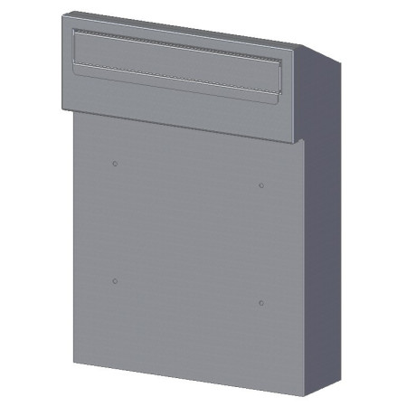 W3 poštová schránka RAL7016 / nerez