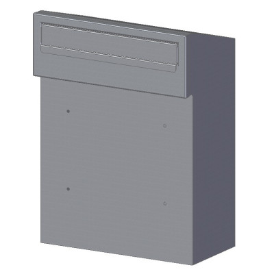 W3 - 1 poštová schránka antracit