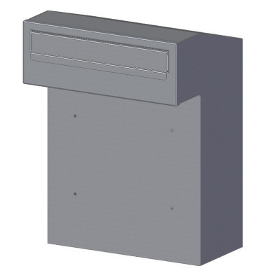 W3 - 2 poštová schránka antracit