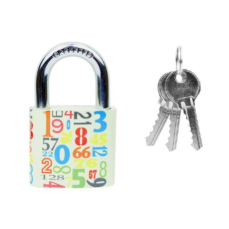 RV.OVAL.38.JU4 visiaci zámok s číslami