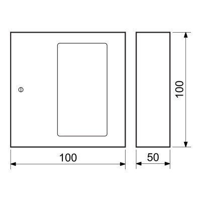 TS.1010.G.SU požiarna skrinka na spoločný kľúč