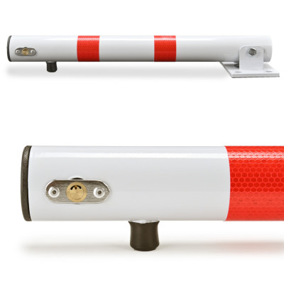 US21 okrúhly parkovací stĺpik s uzamykaním