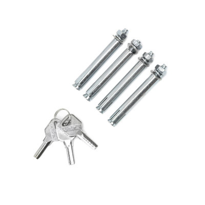 US21 okrúhly parkovací stĺpik s uzamykaním