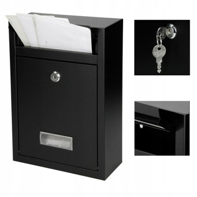 D3664 poštová schránka čierna D3664 poštová schránka čierna