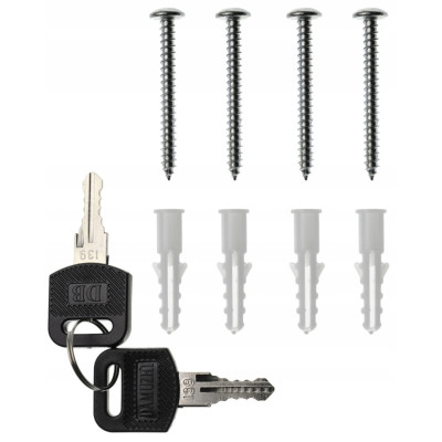 D3664 poštová schránka čierna D3664 poštová schránka čierna