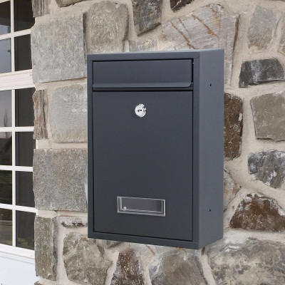 D3664 poštová schránka antracit