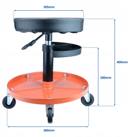 D6713 dielenská stolička otočná