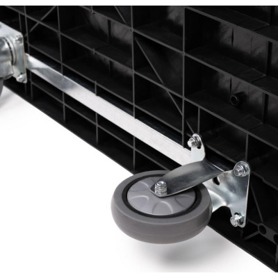 D300A skladací transportný plošinový vozík