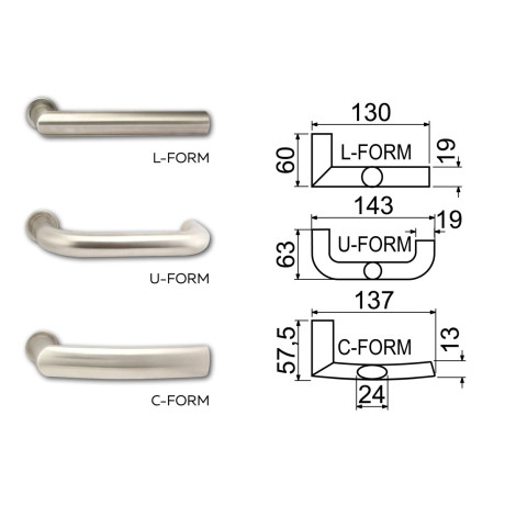 R.701.ZB.N.TB4 bezpečnostné kovanie