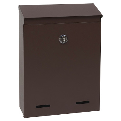 BK.516.HM poštová schránka hnedá