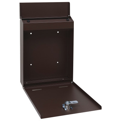 BK.516.HM poštová schránka hnedá