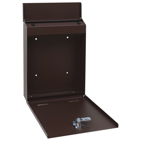 BK.516.HM poštová schránka hnedá