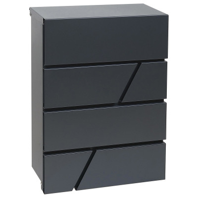 BK.524.AM poštová schránka antracit