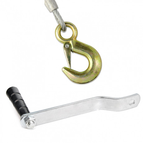 D1115 pásový ručný kľukový navijak 360 kg