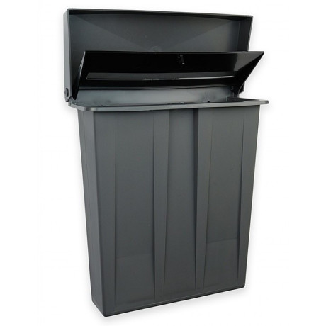 PH plastová poštová schránka šedá