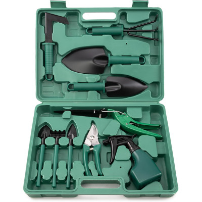 D3010 set záhradného náradia 10ks v kufríku