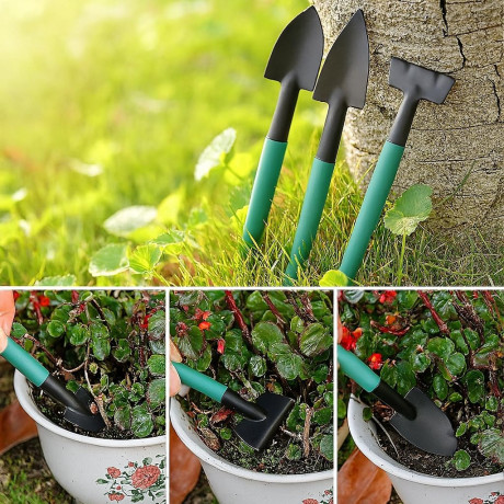 D3010 set záhradného náradia 10ks v kufríku