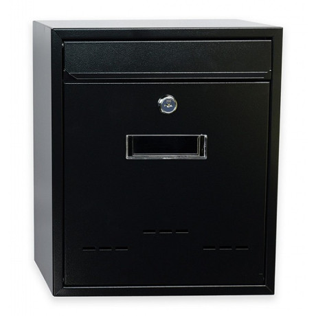 BK.20 D CE poštová schránka čierna štruktúra