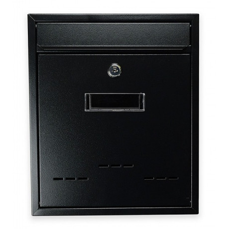 BK.20 D CE poštová schránka čierna štruktúra