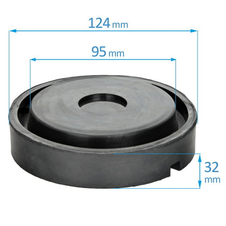 D3026 hydraulický nízkoprofilový zdvihák 3T