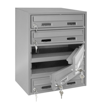 M39R/5 schránka rovná RAL9006