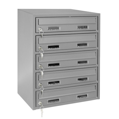 M39R/5 schránka rovná RAL9006