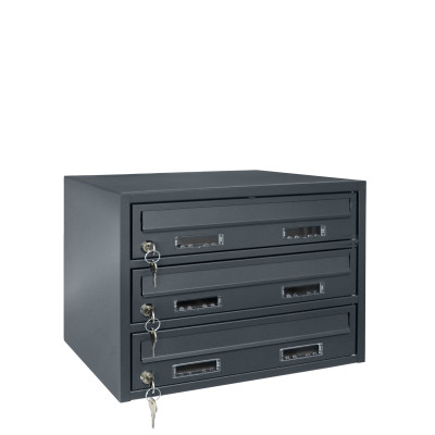 M39R/3 schránka rovná RAL7016