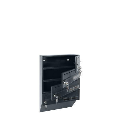 M370U/4 schránka úkosová RAL7016