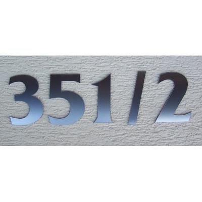 Domové číslo popisné 120mm nerez č.9