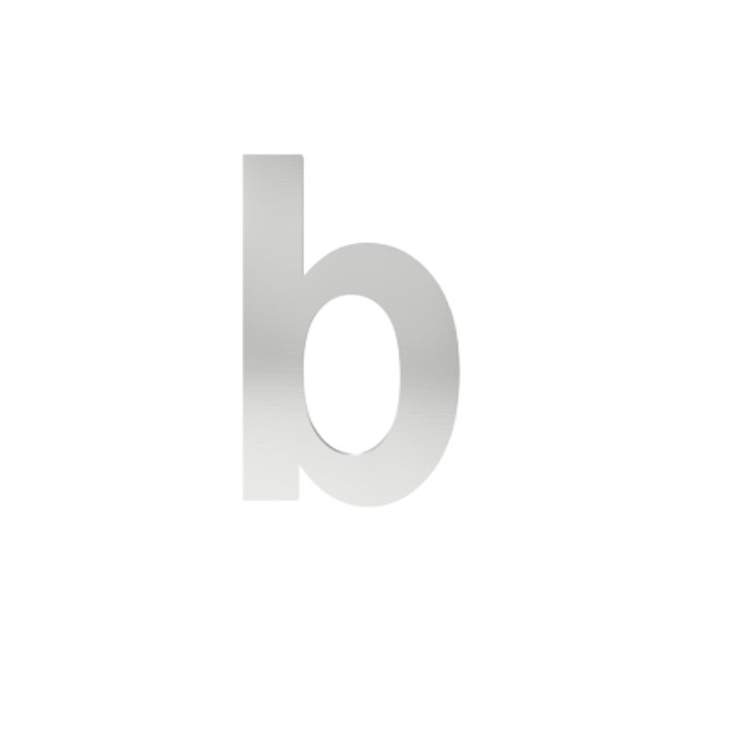 písmeno "b" 155mm nerez písmeno "b" 155mm nerez