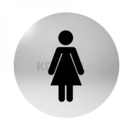 Označenie dverí samolepiace - WC dámy