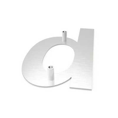 písmeno "b" 155mm nerez  písmeno "b" 155mm nerez