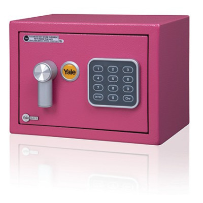 Yale Value Safe mini ružový