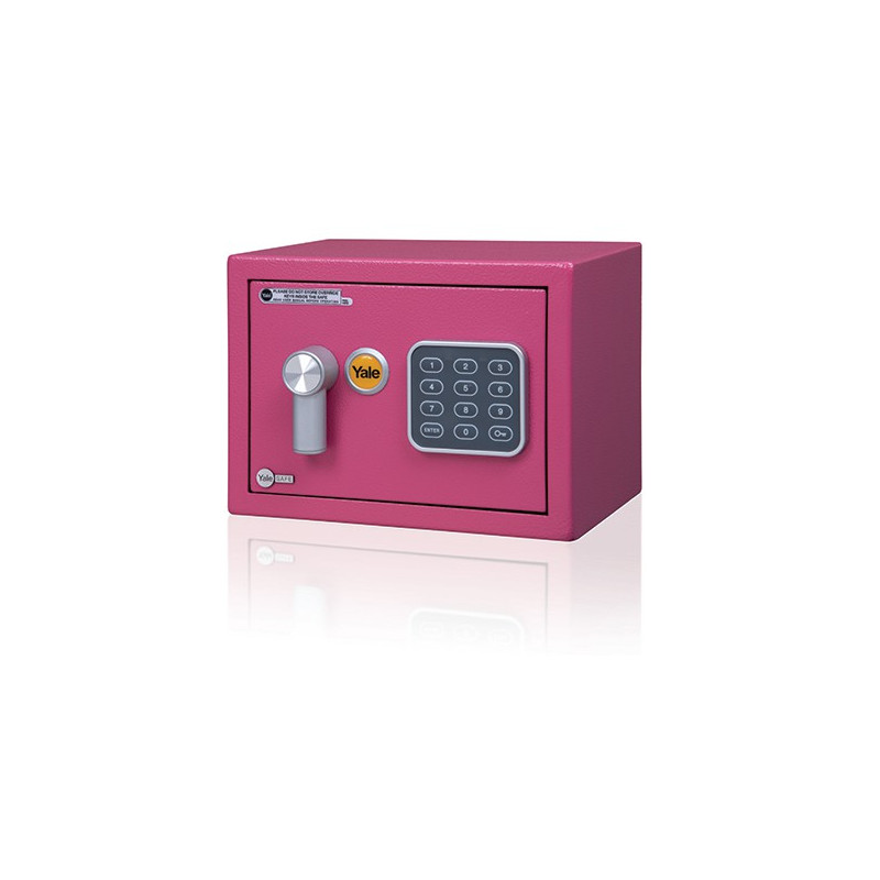 Yale Value Safe mini ružový Yale Value Safe mini ružový