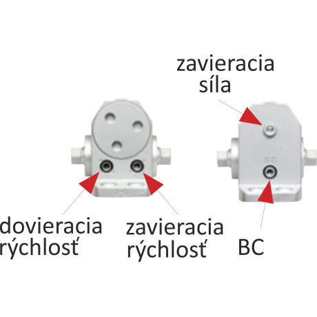 RZ4000 dverný zatvárač