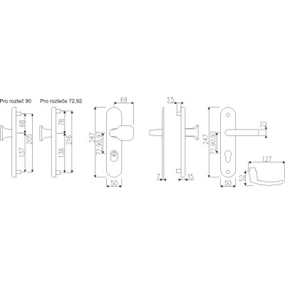 R.111.ZA.F1.TB3 bezpečnostné kovanie