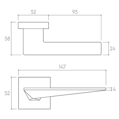 BLADE Q- Biela matná