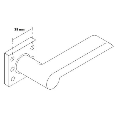 PANAMERA kľučka nerez PANAMERA kľučka nerez