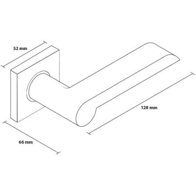 PANAMERA kľučka nerez PANAMERA kľučka nerez