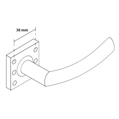 PROXIMA kľučka nerez
