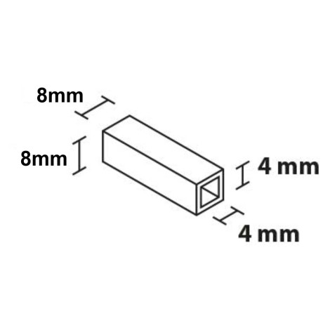 Redukcia 4/8mm plast