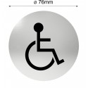 Označenie dverí samolepiace - pre invalidov